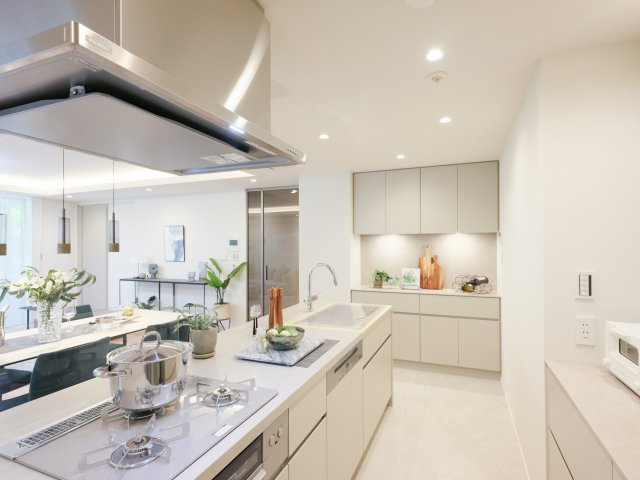 パーク・コート市谷加賀町二丁目のキッチン