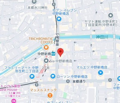 【地図】 | 中野新橋ペガサスビル