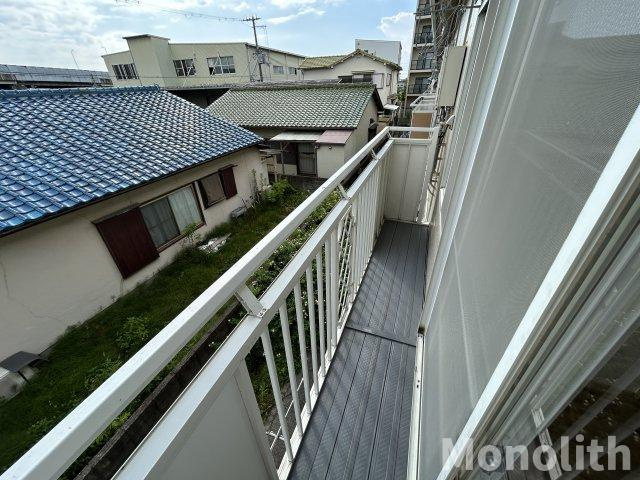 サンシティー西大路のバルコニー