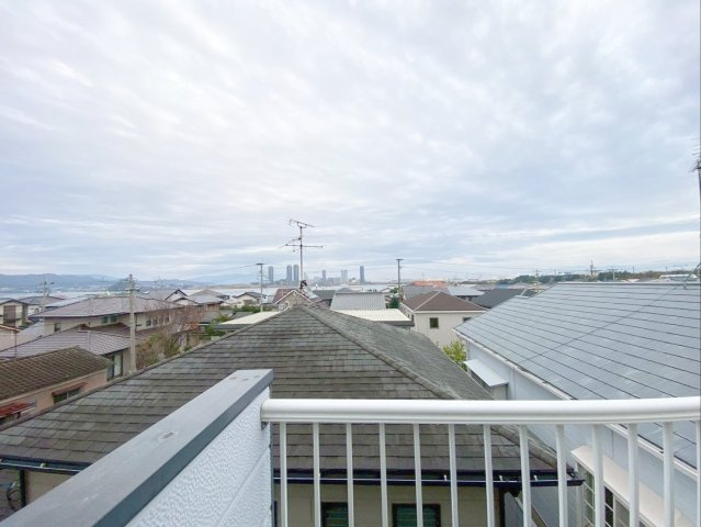 《オーナーチェンジ》福岡市東区雁の巣２丁目住宅付き店舗の展望|2階からの眺望