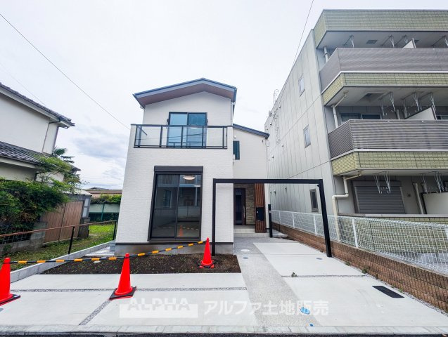 国立市谷保新築オール電化戸建の外観