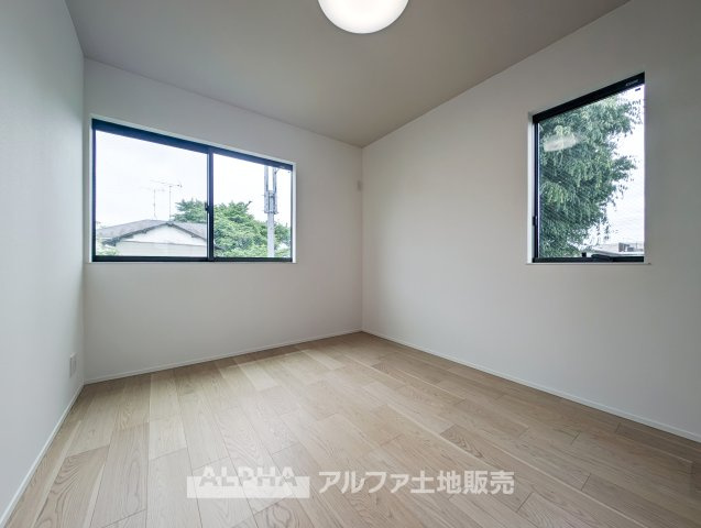 国立市谷保新築オール電化戸建の寝室
