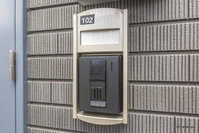 シャルマン櫻街　五番館のエントランス