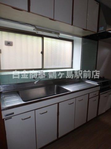 坂戸貸家のキッチン