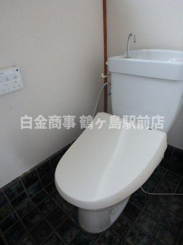 坂戸貸家のトイレ