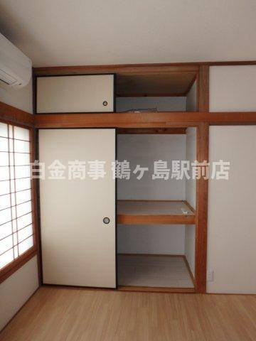 坂戸貸家の収納