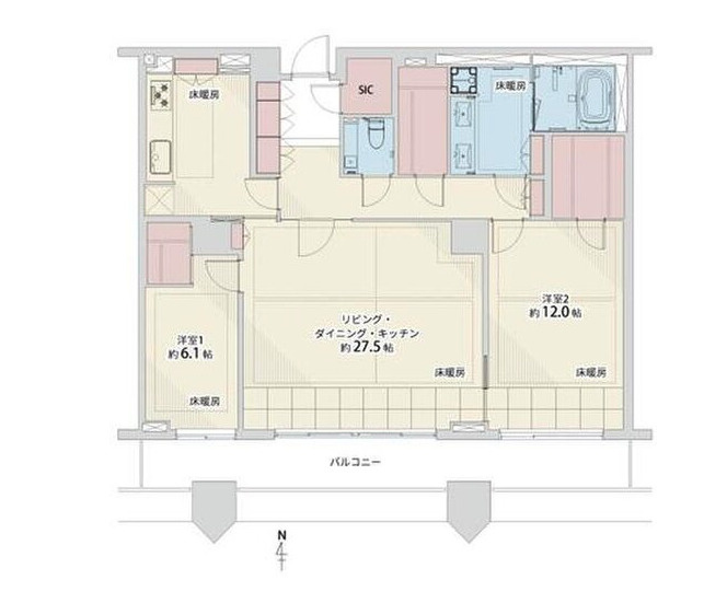 ★仲介手数料無料★TOKYOPARKTOWER（窓から皇居も望めて陽当たり良好・新規内装リフォーム済み）