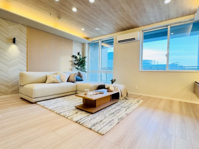 【居間・リビング】 | 晴海アイランドトリトンスクエアビュータワー | おしゃれなリビングです