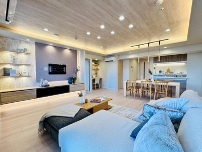 【居間・リビング】 | 晴海アイランドトリトンスクエアビュータワー | ゆったりとした居間です