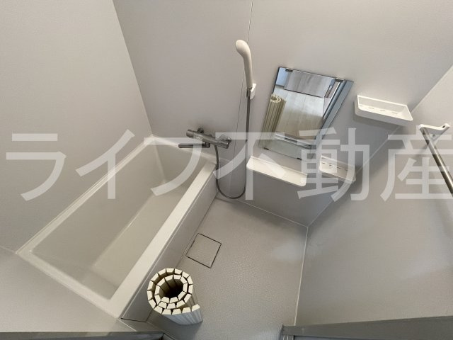 ダイワ高井田ビルの浴室|コンパクトで使いやすいお風呂です