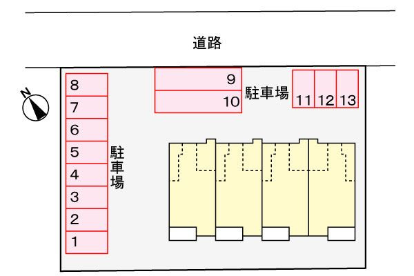 アヴァンタイム　　刈谷市近郊の賃貸ならクラスホーム刈谷店の駐車場