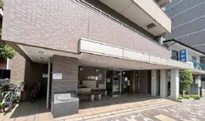 レクセルガーデン仙台堀川公園のエントランス