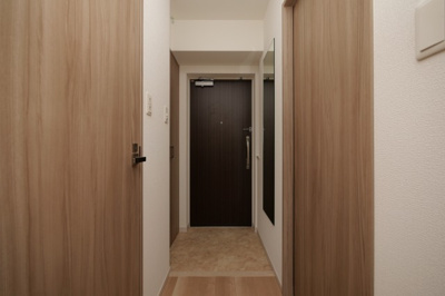 【玄関】 | スプランディッド中之島WEST | 明るい玄関です