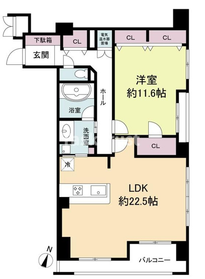 【間取り】 | グレンパーク梅田北