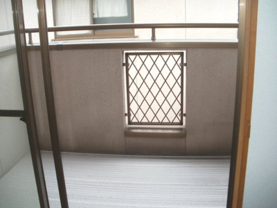 【バルコニー】 | 藤井ハイツ南蔵王 | 南西向き　※写真はイメージです