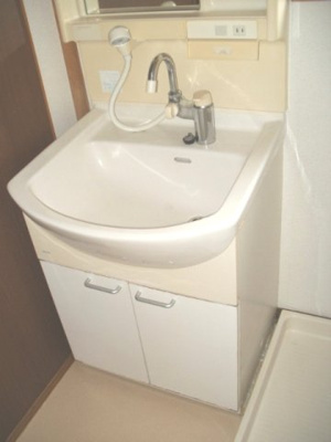 【洗面所】 | 藤井ハイツ南蔵王 | 洗髪洗面化粧台　※写真はイメージです