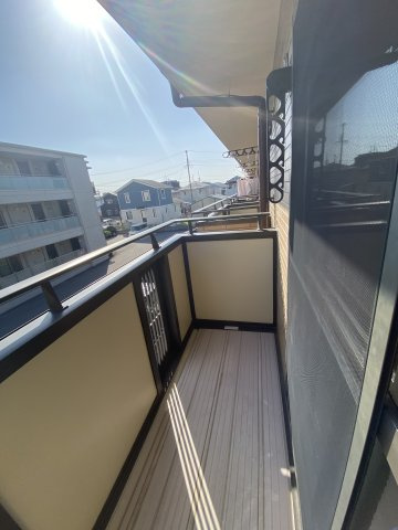 ヴェルシェ浄水Ｂのバルコニー