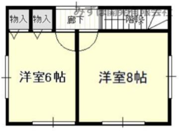 米沢市窪田町窪田1135-2のその他|２階にも２部屋あります