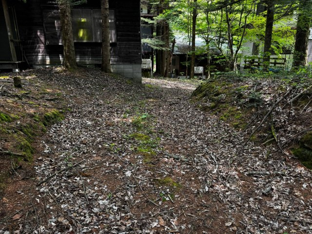千ヶ滝　土地の外観