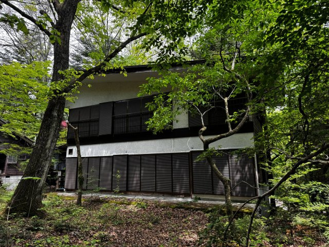 千ヶ滝　土地の外観|既存建物