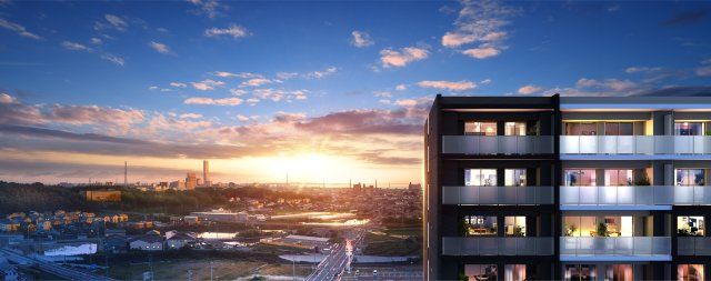 メイツ熊取駅前の完成予想図