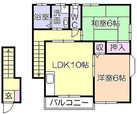 明星ガーデンハイツの間取り