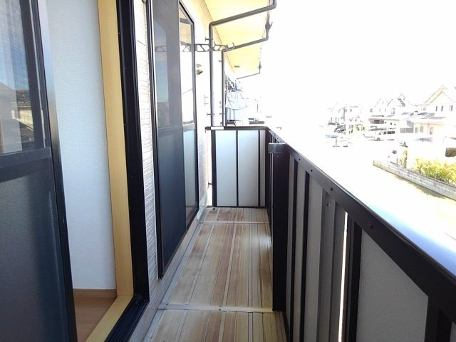 フィールド・ヴィラのバルコニー