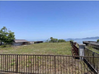 大津市和邇北浜の事業用地の外観