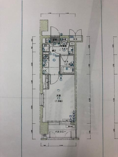 プレスタイル博多NORTHの間取り
