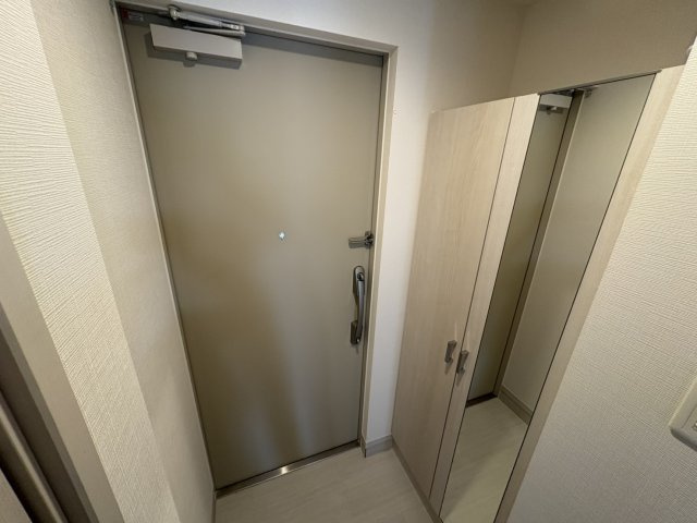 ソレイエールの玄関