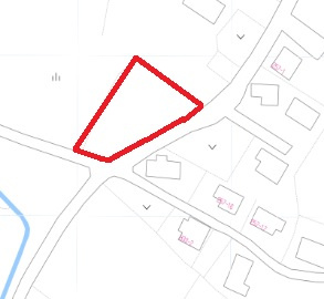 売土地　仁保下郷の土地図
