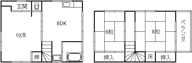【間取り】 | 高知市神田