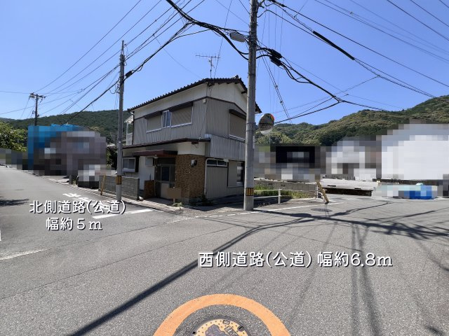 【前面道路含む現地写真】 | 高知市神田