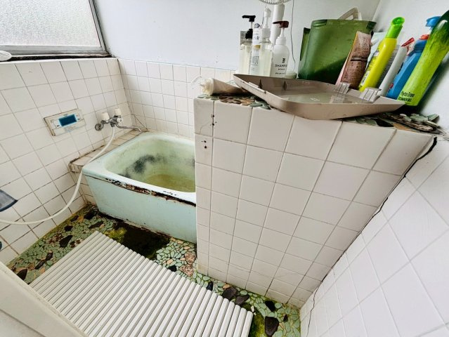 【倉庫併用住宅付き】真岡市掘込　中古住宅の浴室