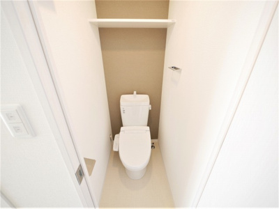 【トイレ】 | エスリード新北野グランリンク | ゆったりとした空間のトイレです