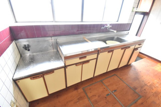 【キッチン】 | 鹿屋市寿8丁目　中古戸建