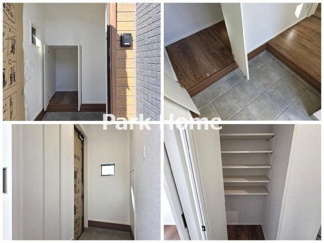 高知市瀬戸南町2丁目 ①　新築戸建ての玄関