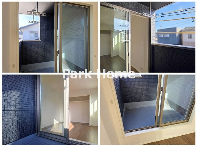 高知市瀬戸南町2丁目 ①　新築戸建てのバルコニー