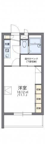 レオパレスセンチュリーの間取り
