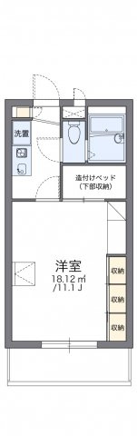 レオパレスセンチュリーの間取り