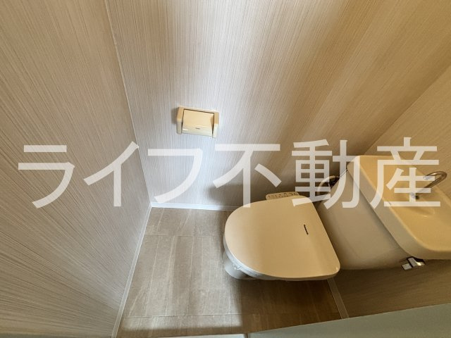 カーザ寿のトイレ|ゆったりとした空間のトイレです