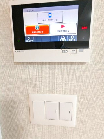 GEO ENT AKIHABARAの設備|ハンズフリーの多機能なモニター付インターホンセキュリティ、照明のスパートスイッチ