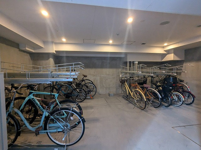 ルジュール神田須田町の設備|自転車置場です