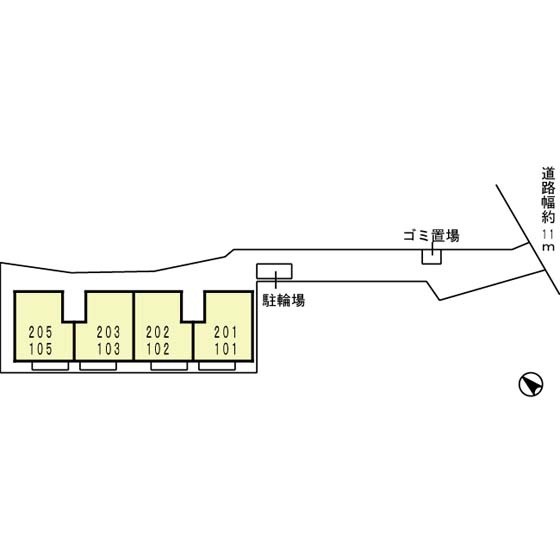 プログレスの区画図