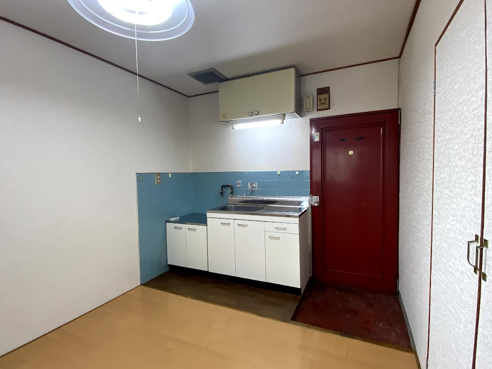 ハイツウエストリバーのキッチン