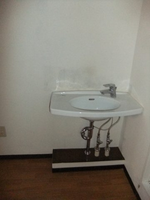 【洗面所】 | ホワイトプラザ　１階