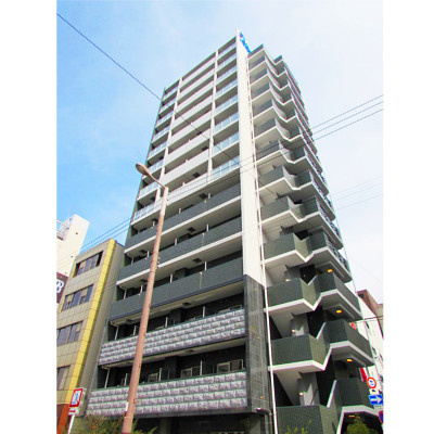 【外観】 | プレサンス難波駅前 | 外観もきれいです