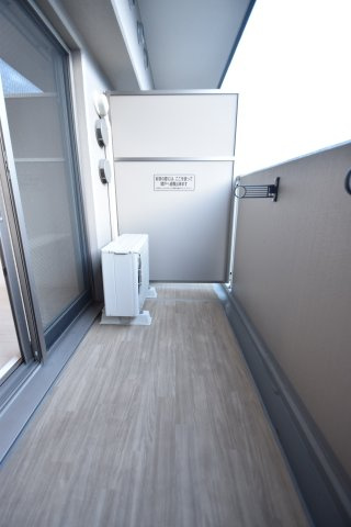 大阪市都島区東野田町５丁目の賃貸マンションのバルコニー