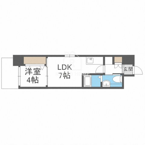 La CASA玉造の間取り