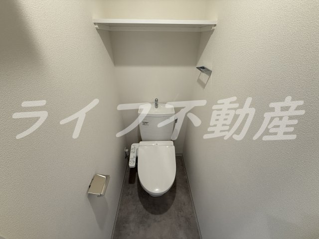 D.Clarest玉造(ディクレアストタマツクリ)のトイレ|ゆったりとした空間のトイレです